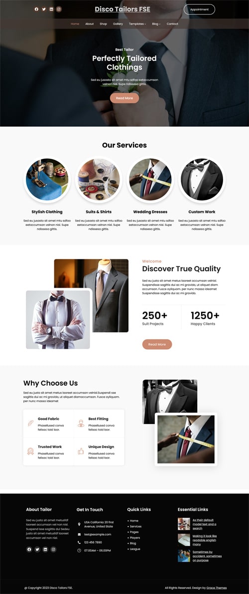 free wordpress theme